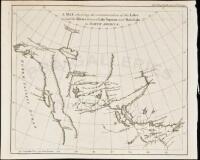 A Map Shewing the Communication of the Lakes and the Rivers between Lake Superior and Slave Lake in North America