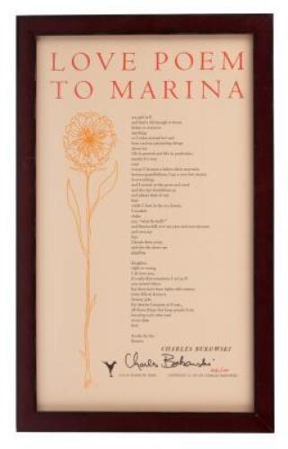 Love Poem to Marina