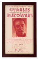 Poster for Charles Bukowski reading at the University of New Mexico, May 15 1970