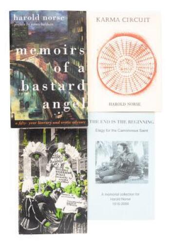 Three signed volumes by Harold Norse and a memorial collection