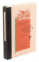 A Bibliography of the Black Sparrow Press 1966-1978.