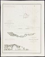 Sketch of Anacapa Island in Santa Barbara Channel, 1854 [on sheet with] Reconnaissance of Smith's or Blunt's Island, Washington