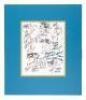 Original inscribed artwork by Ray Bradbury
