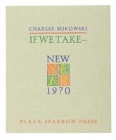 If We Take--