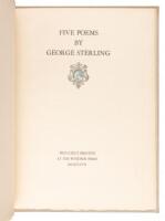 Five Poems by George Sterling