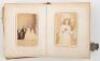 Album with 45 carte-de-visite photographs of Siamese twins, giants, midgets, and other circus "freaks" - 9