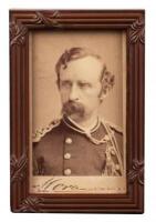 George Armstrong - bust portrait carte-de-visite photograph