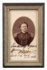 Wesley Merritt - signed carte-de-visite photograph