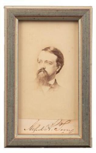 Alfred H. Terry - signed carte-de-visite photograph