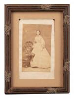 Elizabeth "Libbie" Custer - carte-de-visite photograph