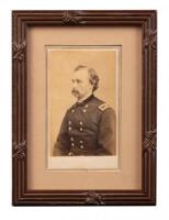 George Armstrong Custer - carte-de-visite photograph from negative in Brady's National Portrait Gallery