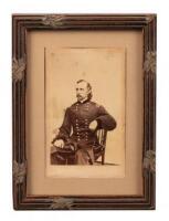 George Armstrong Custer - carte-de-visite photograph from negative in Brady's National Portrait Gallery