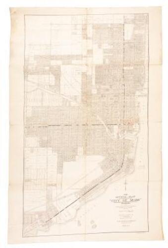 The Official Plat "City of Miami" Florida. Compiled by the Office of the City Engineer April 1918... Revised to Oct. 20, 1920