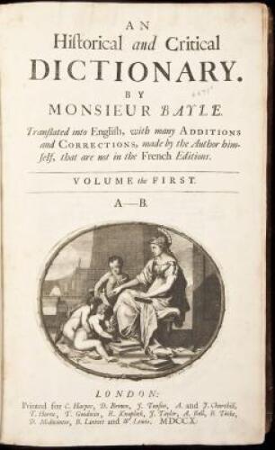 An Historical and Critical Dictionary