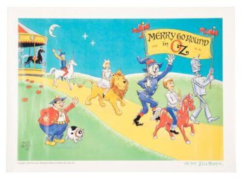 Merry Go Round in Oz Print