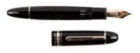 Meisterstück 149 Black Fountain Pen with Platinum-Plated Trim