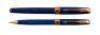 Sonnet Rollerball and Ballpoint Pair, Blue Lacquer