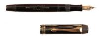 Meisterst&uuml;ck No. 20 Malachite Green Celluloid Push-Knob Filler Fountain Pen