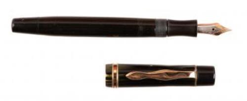 No. 122 PL (Platinum-Lined) Celluloid Fountain Pen