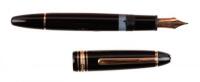 Meisterst&uuml;ck 146 Black Resin Fountain Pen, West Germany