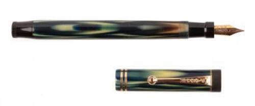 Lucky Curve "True Blue" Fountain Pen