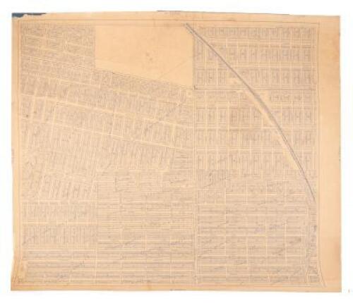 Four large-scale cadastral maps of portions of Richmond, Contra Costa County, California