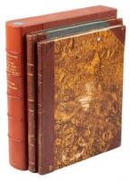 Two log books, recording the maiden voyages of the clipper ships “Bald Eagle” and “Romance of the Seas, the captain of each being Philip Dumaresq