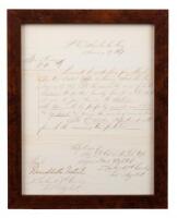 Special Orders No. 13 - troop movement order by Lt. Colonel E.H. Leib, signed by 2nd Lt. of the 7th Cavalry Donald McIntosh, summoning buffalo soldiers of the 10th Cavalry to the Saline River