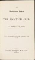 The Posthumous Papers of the Pickwick Club