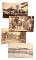 Four original albumen photographs of Hawaii