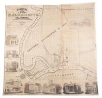 Official Map of the City of Sacramento, California. Compiled from actual surveys by W.S. Watson, Civil Engineer