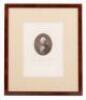 Two engraved portraits of James Cook, one of James King, and four of Joseph Banks - 4