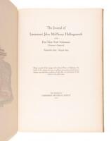 The Journal of Lieutenant John McHenry Hollingsworth of the First New York Volunteers [Stevenson's Regiment], September 1846-August 1849