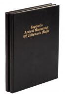 Raphael's Ancient Manuscript of Talismanic Magic - 2 copies