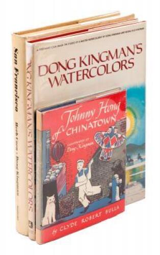 Three books with illustrations by Dong Kingman
