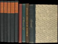 Five Works of European Literature Published by the Limited Editions Club and the Nonesuch Press