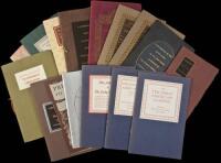 Group of prospectuses and booklets from the Limited Editions Club