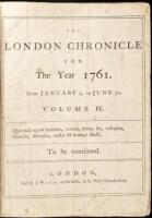 The London Chronicle: or, Universal Evening Post - Volume IX and X