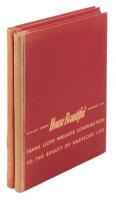 House Beautiful: Your Heritage from Frank Lloyd Wright [with] House Beautiful: Frank Lloyd Wright, his Contribution to the Beauty of American Life