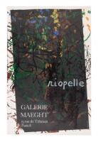 Two exhibition posters from Galerie Maeght in Paris