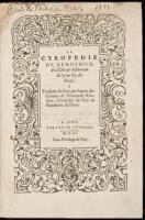 La Cyropedie de Xenophon, de la Vie & Institucion de Cyrus Roy des Perses