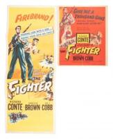 Jack London's The Fighter - movie insert poster with jumbo lobby card