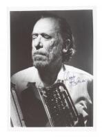 Original photograph of Charles Bukowski by Michael Montfort - signed