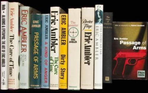Twenty-four novels by Eric Ambler, plus three collector magazines