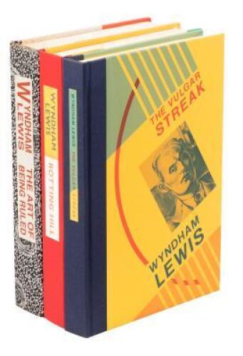 Three Deluxe Editions by Wyndham Lewis