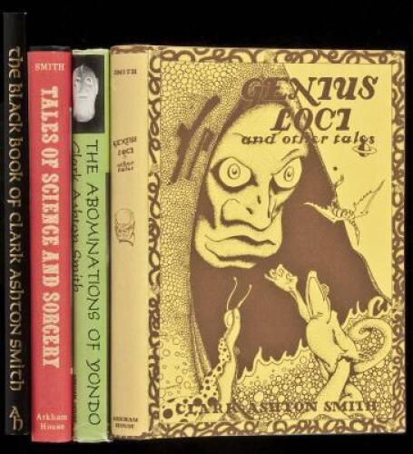 Four titles by Clark Ashton Smith