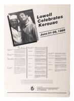 Lowell Celebrates Kerouac June 21-26, 1988 - signed by John Sampas