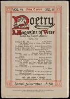 The Love Song of J. Alfred Prufrock - in Poetry, A Magazine of Verse, Volume VI, No. III, June 1915