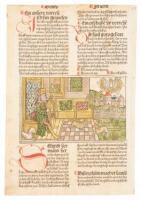 Archive of 37 incunabula leaves from different 15th century books