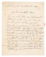 Letter from Ex-slave, hairdresser to New York high society matrons, proposed for canonization as first African-American male Saint